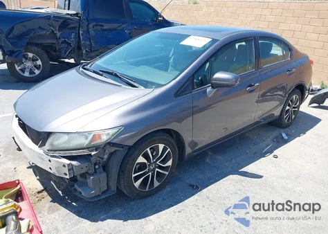 2014 Honda Civic Ex z USA, uszkodzony, nr VIN 19XFB2F83EE238713